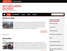 Tablet Screenshot of malungsmotorklubb.com
